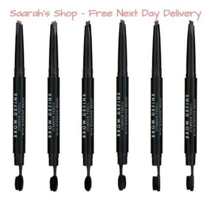 MUA Makeup Brow Define Eyebrow Pencil with Blending Brush Vegan - Maison des fragrances