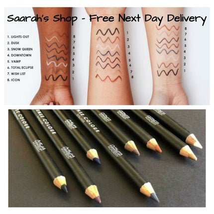 MUA Makeup Intense Colour Eyeliner Kohl Pencil Soft Vegan Sealed - Maison des fragrances