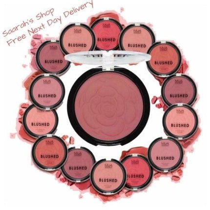MUA Makeup Matte Blush Powder Blusher Cruelty Free Vegan Blendable Pigmented - Maison des fragrances