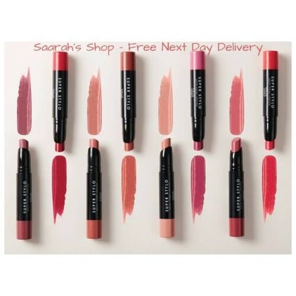 MUA Makeup Super Stylo Satin Lipstick Full Coverage Creamy Moisturizing Vegan - Maison des fragrances
