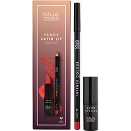 Mua Mua Satin Lip Duo Set - Fancy - Maison des fragrances