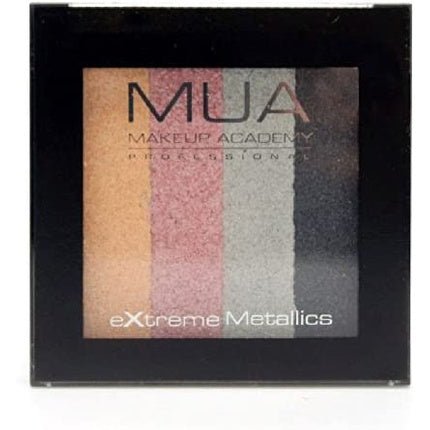 MUA Professional Make - Up Glammed Up Extreme Metallic Quad Eyeshadows - NEW - Maison des fragrances