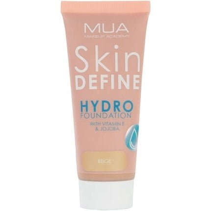 MUA Skin Define Hydro Foundation 35ml Beige - Maison des fragrances