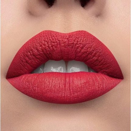 Mulac Cosmetics Crazy Like a Fox 21 Matte Red Ferrari Lipstick with Matte Texture Vegan 3.5g - Maison des fragrances