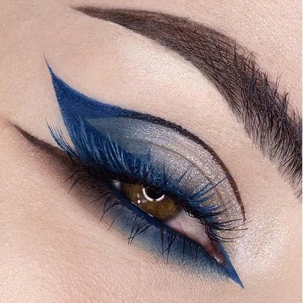 Mulac Cosmetics Denim On Liner Eyeliner Blue Medium Matte Finish Intense and Opaque Vegan - Maison des fragrances