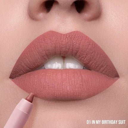 Mulac Cosmetics Lip Master 01 In My Birthday Suit Vegan Lip Pencil - Maison des fragrances