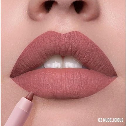 Mulac Cosmetics Lip Master 02 NUDELICIOUS Vegan Lip Pencil 1g - Maison des fragrances