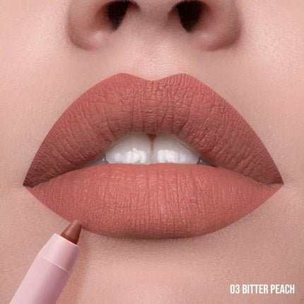 Mulac Cosmetics Lip Master 03 Bitter Peach Vegan Lip Pencil - Maison des fragrances