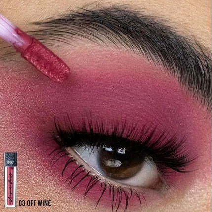 Mulac Cosmetics Liquid Soul All Over Face Liquid Pigment MAT Liquid Pigment Eye Face Lips 03 Off Wine Vegan 3ml - Maison des fragrances