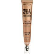 Multi - Tasker Wake Me Up Foundation & Concealer 065 Rose Honey Depuffs & Brightens Dark Circles Metallic Cooling Applicator Caffeine & Vitamin C 2% Niacinamide Vegan Cruelty Free - Maison des fragrances