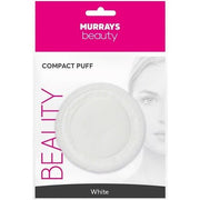 Murrays Manicure Compact Puff White 6 cm - Maison des fragrances