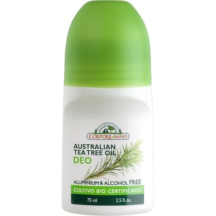 Corpore Sano Tea Tree Roll-On Deodorant 75ml Unisexe