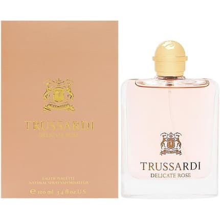 Trussardi Delicate Rose Eau De Toilette Spray 100ml