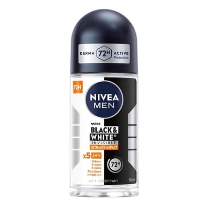 Nivea Antiperspirant Ultimate Impact Roll-On Déodorant (Déo) Mixte 50ml
