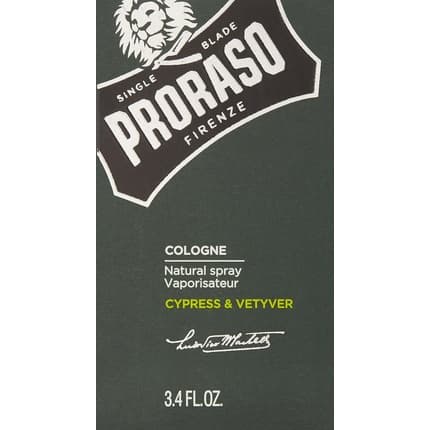 Proraso Cypress & Vetyver Eau de Cologne 100ml