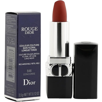 Dior Rouge Refillable Lipstick, 846 Concorde 0.12oz