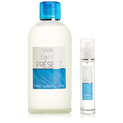 Luxana Eau de Present Refillable Vaporizer Eau de Toilette (EDT) Mixte 1000ml