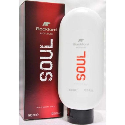 Rockford Soul Men's Shower Gel 400ml - Perfumed Bath Foam, Invigorating and Revitalizing Maison des fragrances