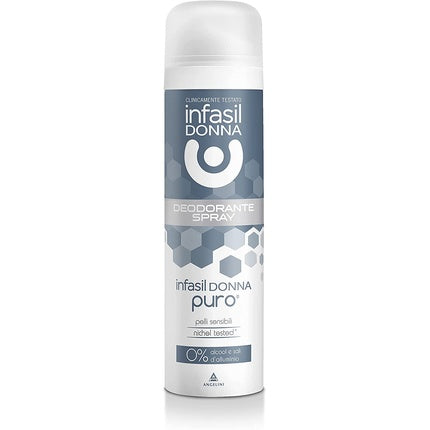 Infasil Pure Deodorant Spray for Women with Sensitive Skin 150ml Infasil