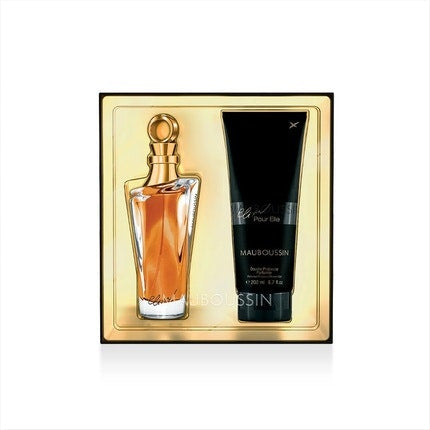 Mauboussin Jumbo Set Elixir Pour Elle: Eau de Parfum 100ml & Shower Gel 200ml Mauboussin