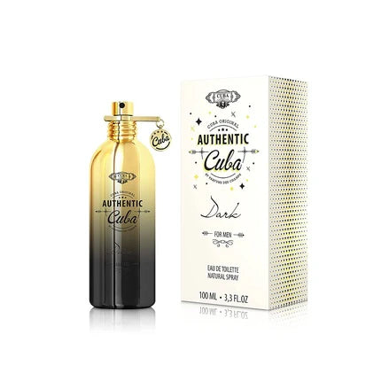 Cuba Original Cuba Authentic Dark For Men Eau De Toilette Spray 100ml