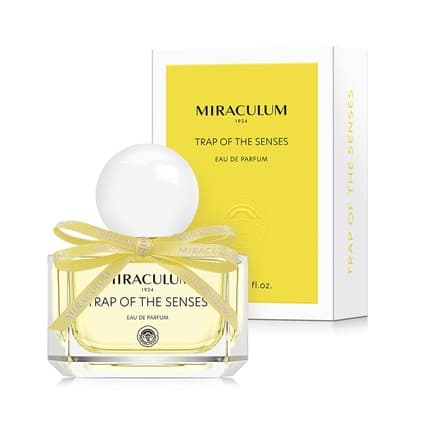 Miraculum TRAP OF THE SENSES Fresh Citrus Notes Expressive Perfume for the Elegant Woman Ideal for the Day Long-lasting Gift Idea Eau de Parfum (EDP) Mixte