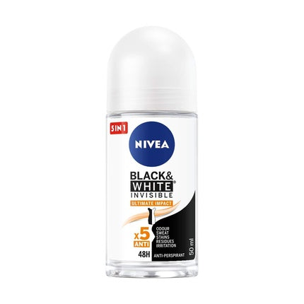 Nivea Women Invisible Black and White Ultimate Impact Roll-On 50ml Beiersdorf