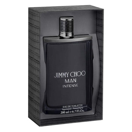 Jimmy Choo Man Intense Eau de Toilette Jumbo Spray 6.7fl oz, 1oz équivaut à 30ml Jimmy Choo