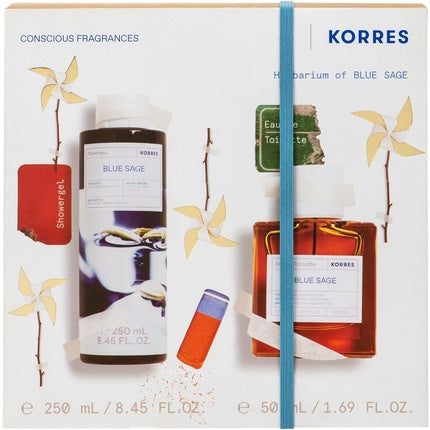 Korres Blue Sage & Shower Gel Eau de Toilette (EDT) Mixte