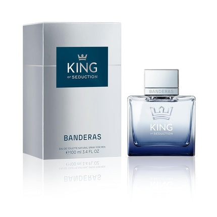 Banderas Perfumes King of Seduction Eau de Toilette for Men 3.4 Fl Oz Maison des fragrances