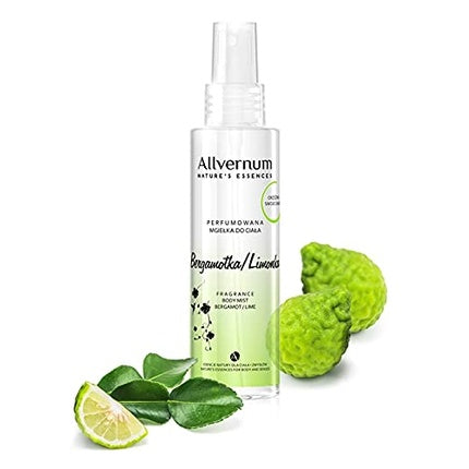 ALLVERNUM NATURE'S ESSENCES Perfumed Body Mist Bergamot/Lime 125ml Maison des fragrances