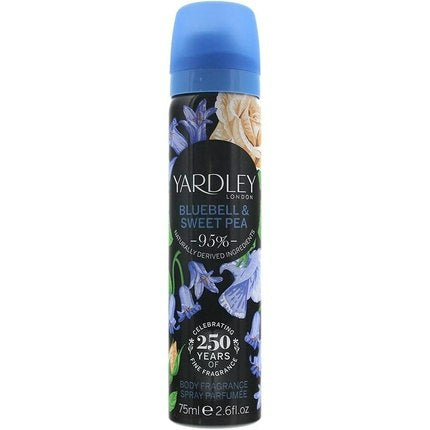 Yardley Bluebell Body Spray 75ml Maison des fragrances