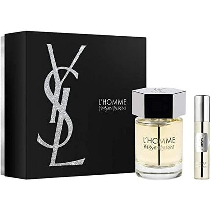 Yves Saint Laurent L'homme for Men 2 Piece Gift Set 2018 3.5 Ounce Yves Saint Laurent