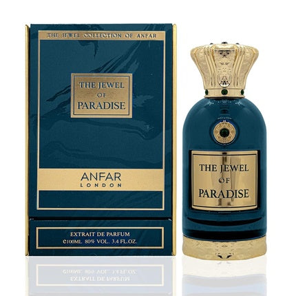 Anfar LONDON The Jewel Of Paradise Extrait De Parfum Neroli, Pink Pepper, Orange, Blossom, Honeysuckle, Vanilla, Caramel & Musk Luxury & Sophisticated Sensual Fragrance Long Lasting Parfum (Parfum) Femme 100ml