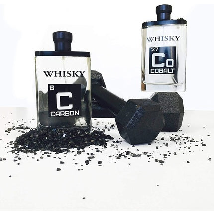 Whisky Carbon Eau de Toilette for Men 100ml Evaflorparis