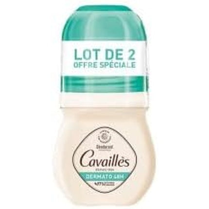 Rogé Cavaillès Dermato Deodorant Sensitive Skin 48H Roll On 50ml - Pack of 2 Rogé Cavaillès