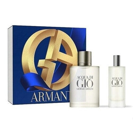 Emporio Armani Acqua Di Gio 75ml Eau de toilette  + 15ml Eau de toilette  Spray Brand New Coffret 2023 Emporio Armani