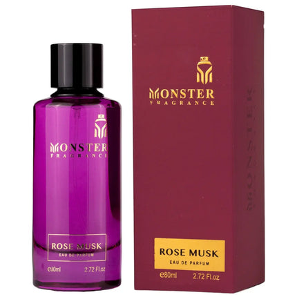 Paris Corner Rose Musk Monster Eau De Parfum, 80ml Paris Corner