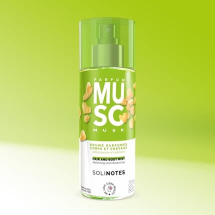 Solinotes Solinos Musk Fragrance Mist Eau de Toilette (EDT) Mixte 250ml