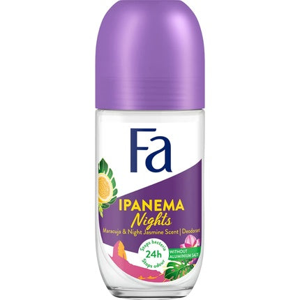 Fa Ipanema Nights Maracuja 24h Roll On Deodorant, 50ml FA