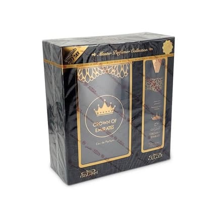 Nabeel Crown of Emirates + Deo 100ml Unisexe - Maison des fragrances