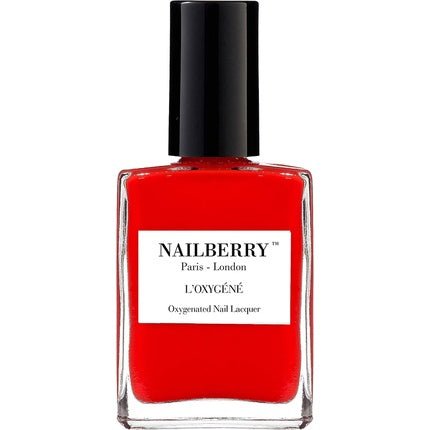 Nailberry L'Oxygéné Oxygenated Nail Lacquer Cherry Cherie 15ml - Maison des fragrances