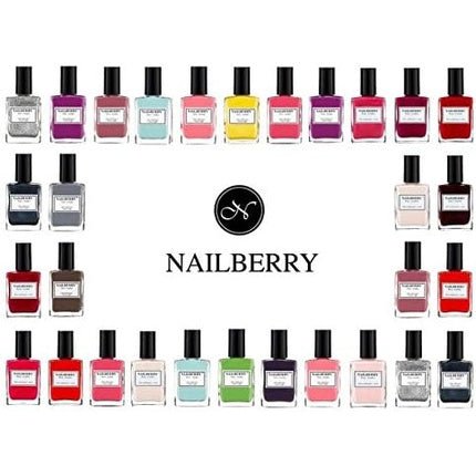 Nailberry L'Oxygéné Oxygenated Nail Lacquer Cherry Cherie 15ml - Maison des fragrances