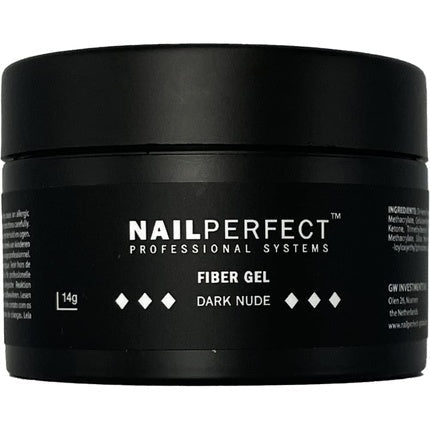 NailPerfect Fiber Gel Dark Nude 14g - Maison des fragrances