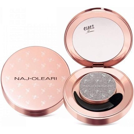 NAJ - OLEARI Color Fair Eye Shadow Wet & Dry Makeup Face 19 Silver Siderale - Maison des fragrances