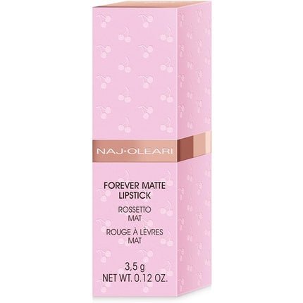 NAJ - OLEARI Forever Matte Lipstick Makeup Face Woman 07 Natural Pink - Maison des fragrances