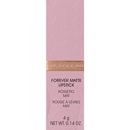 NAJ - OLEARI Forever Matte Lipstick Makeup for Face Woman 08 Ancient Pink - Maison des fragrances