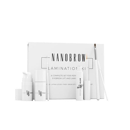 Nanobrow Eyebrow Lifting Set Professional Eyebrow Lifting and Styling at Home - Maison des fragrances