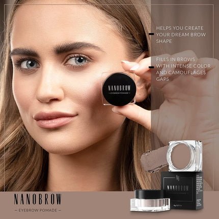 Nanobrow Waterproof Eyebrow Pomade Light Brown - Maison des fragrances
