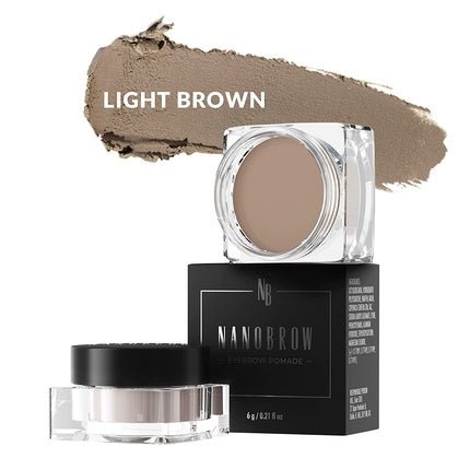 Nanobrow Waterproof Eyebrow Pomade Light Brown - Maison des fragrances